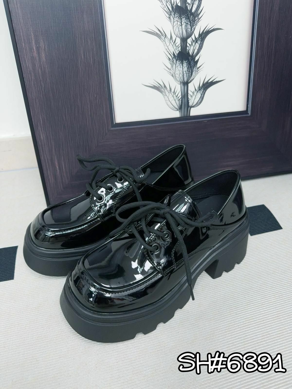 SH#6891 🤍頂級好襯厚底牛津鞋