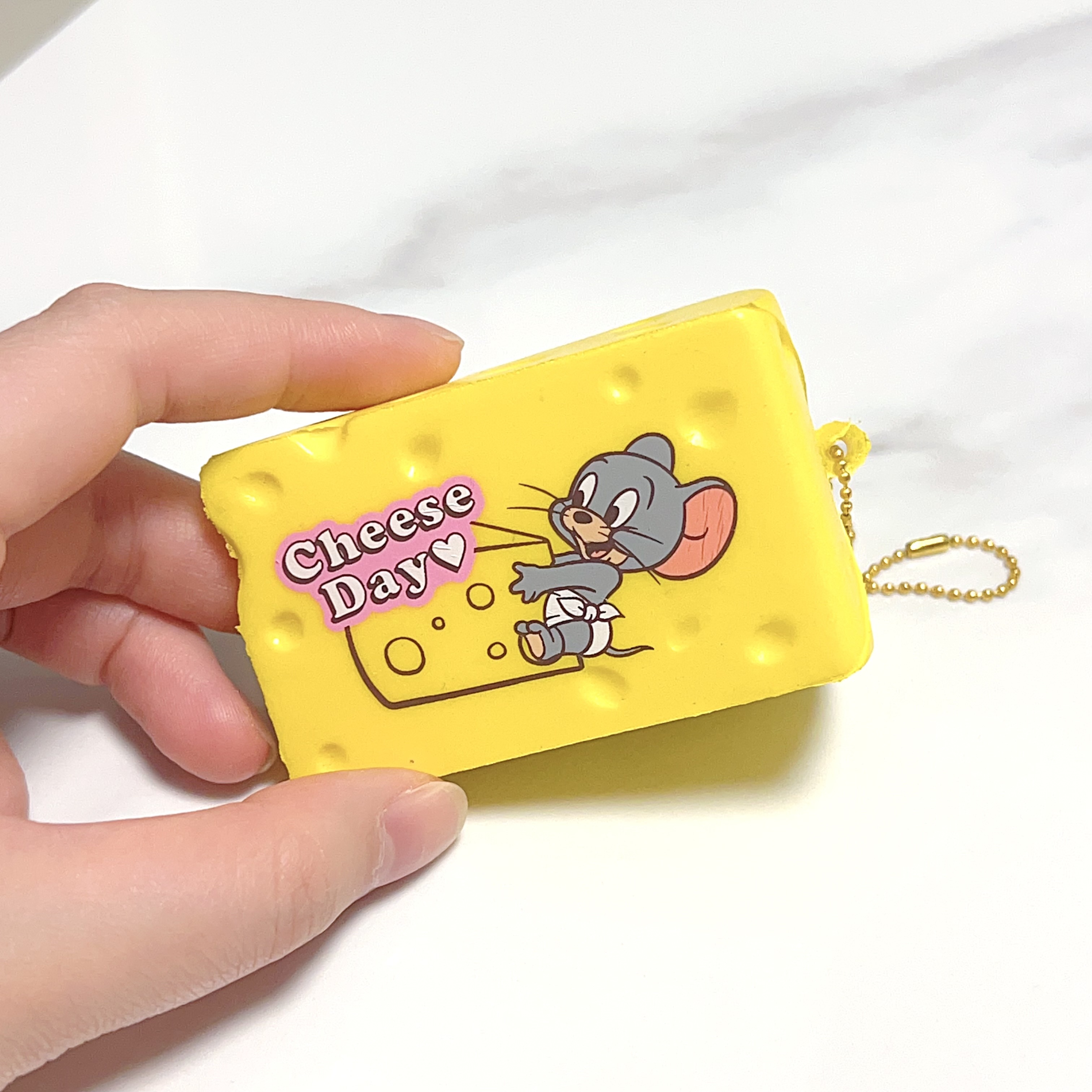 Tom and Jerry cheese squishy (no package)