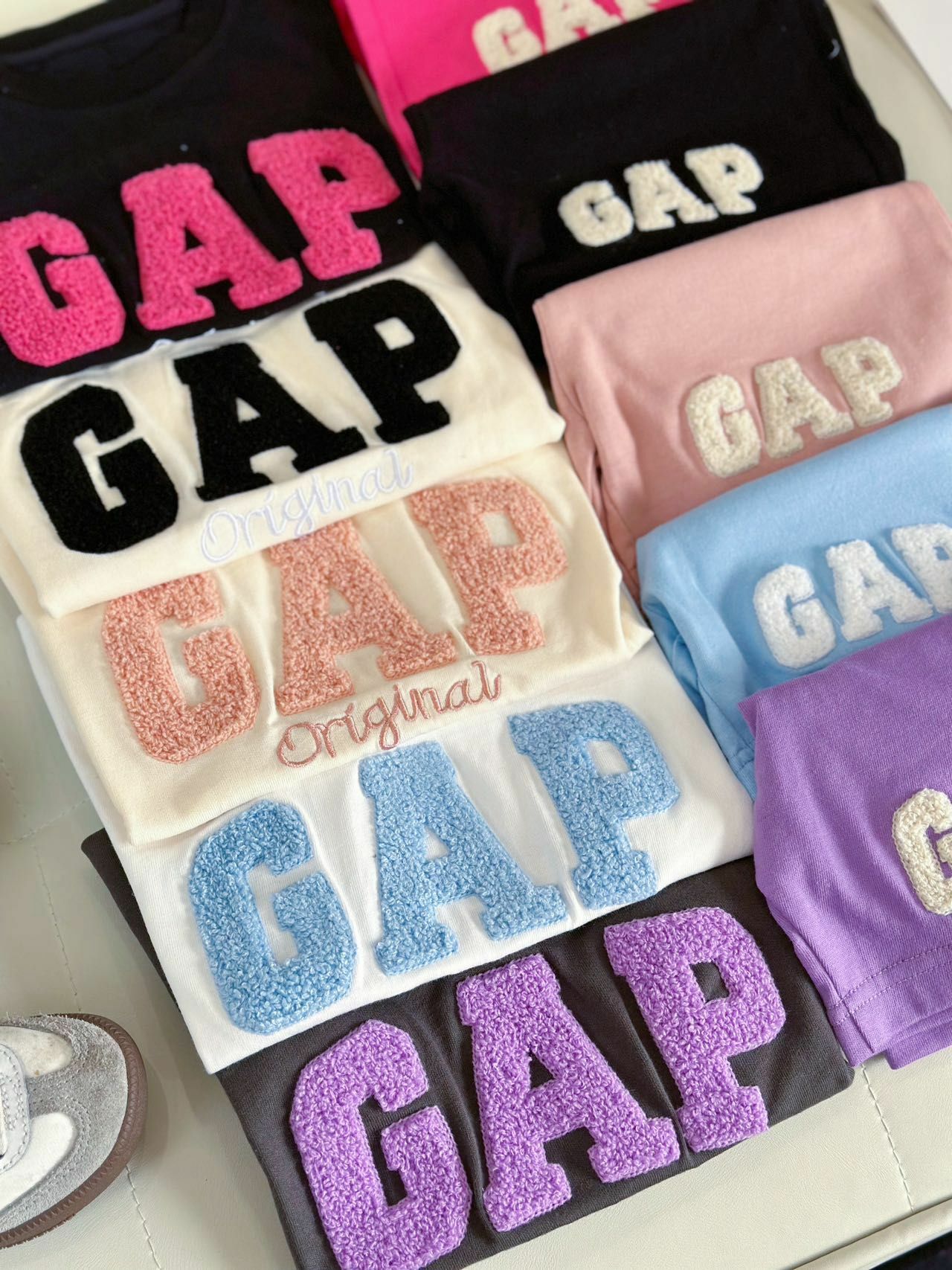 廠單 Gap夏日純棉彩色套裝