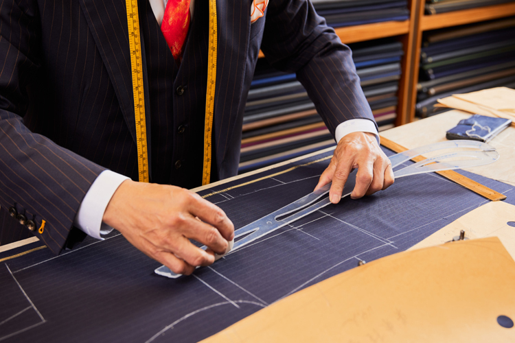 金興西服量身訂製打版