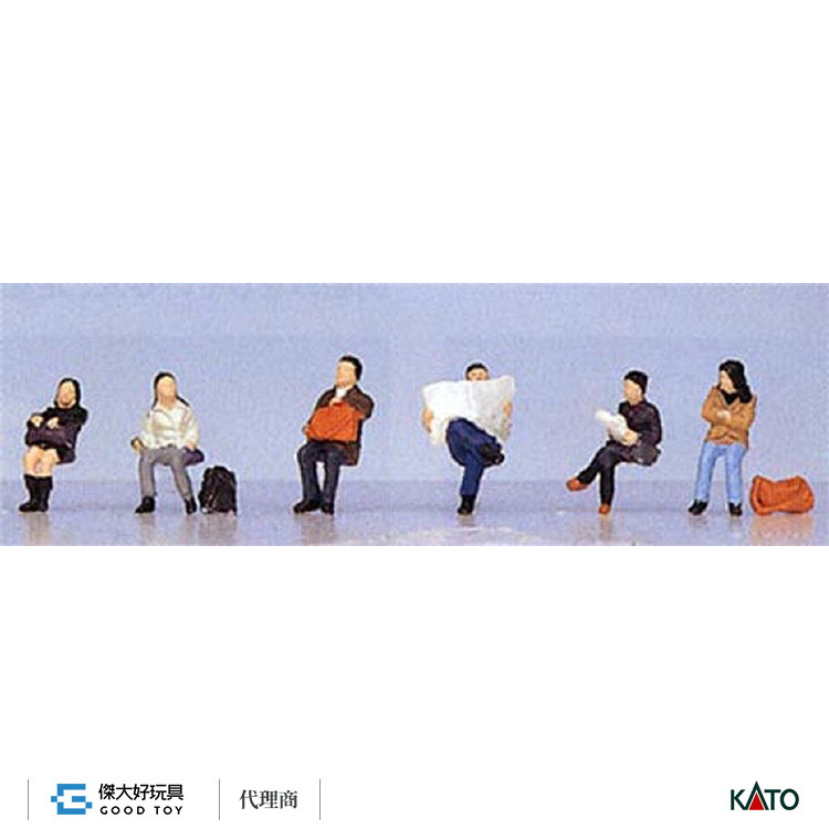 KATO 24-205 (N) 人偶 坐著的乘客 (6入)