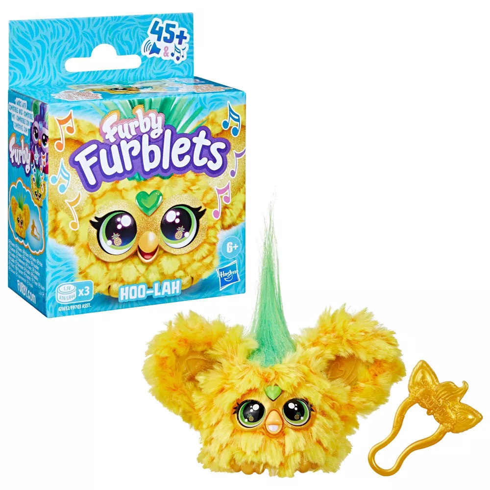 《 孩之寶 HASBRO 》 Furby Furblets 菲比小精靈 迷你電子絨毛玩偶