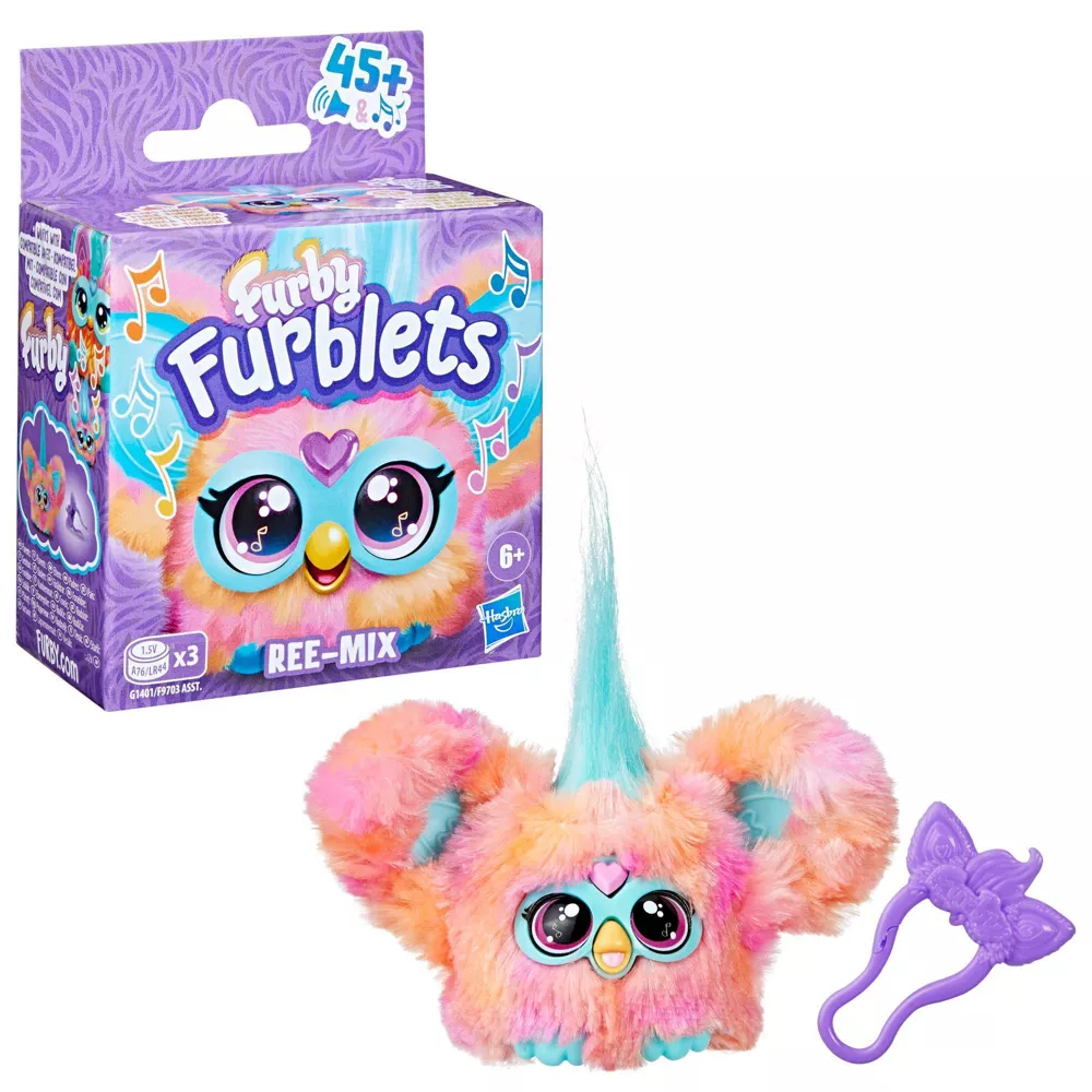 《 孩之寶 HASBRO 》 Furby Furblets 菲比小精靈 迷你電子絨毛玩偶