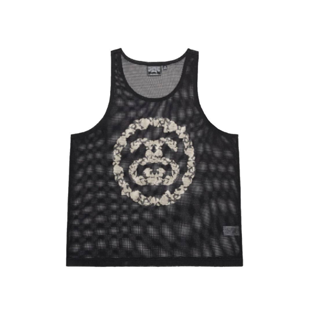 Stussy x Denim Tears Mesh Tank 洞洞球衣背心| FLOMMARKET