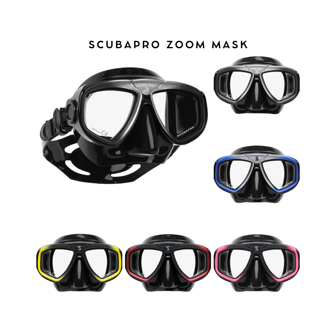 ★Scubapro ZOOM EVO MASK 雙面鏡-可搭近視鏡片24.157