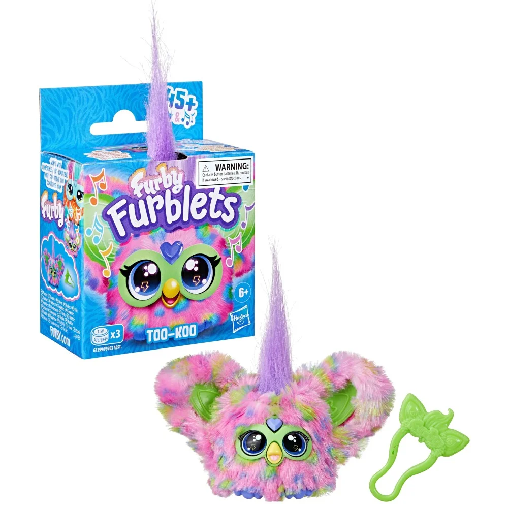 《 孩之寶 HASBRO 》 Furby Furblets 菲比小精靈 迷你電子絨毛玩偶