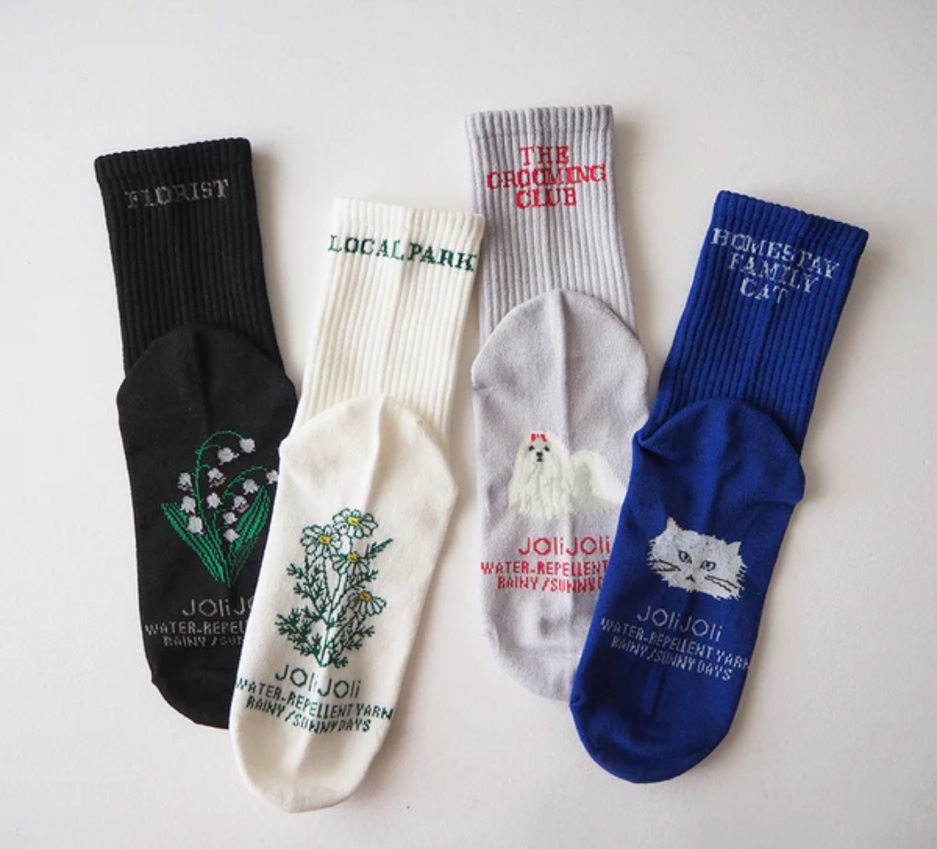 JOli JOli 雷尼陽光日防水襪子 【日本製造】