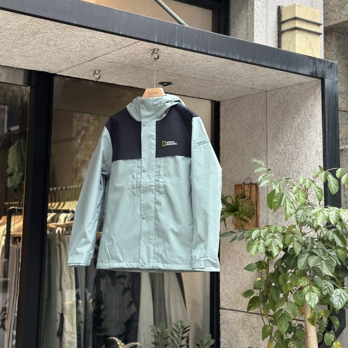 【現貨】NATIONAL GEOGRAPHIC 國家地理 AUGUSTINE雙層 防風外套 男女同款 N251UJP030｜N251UJP930