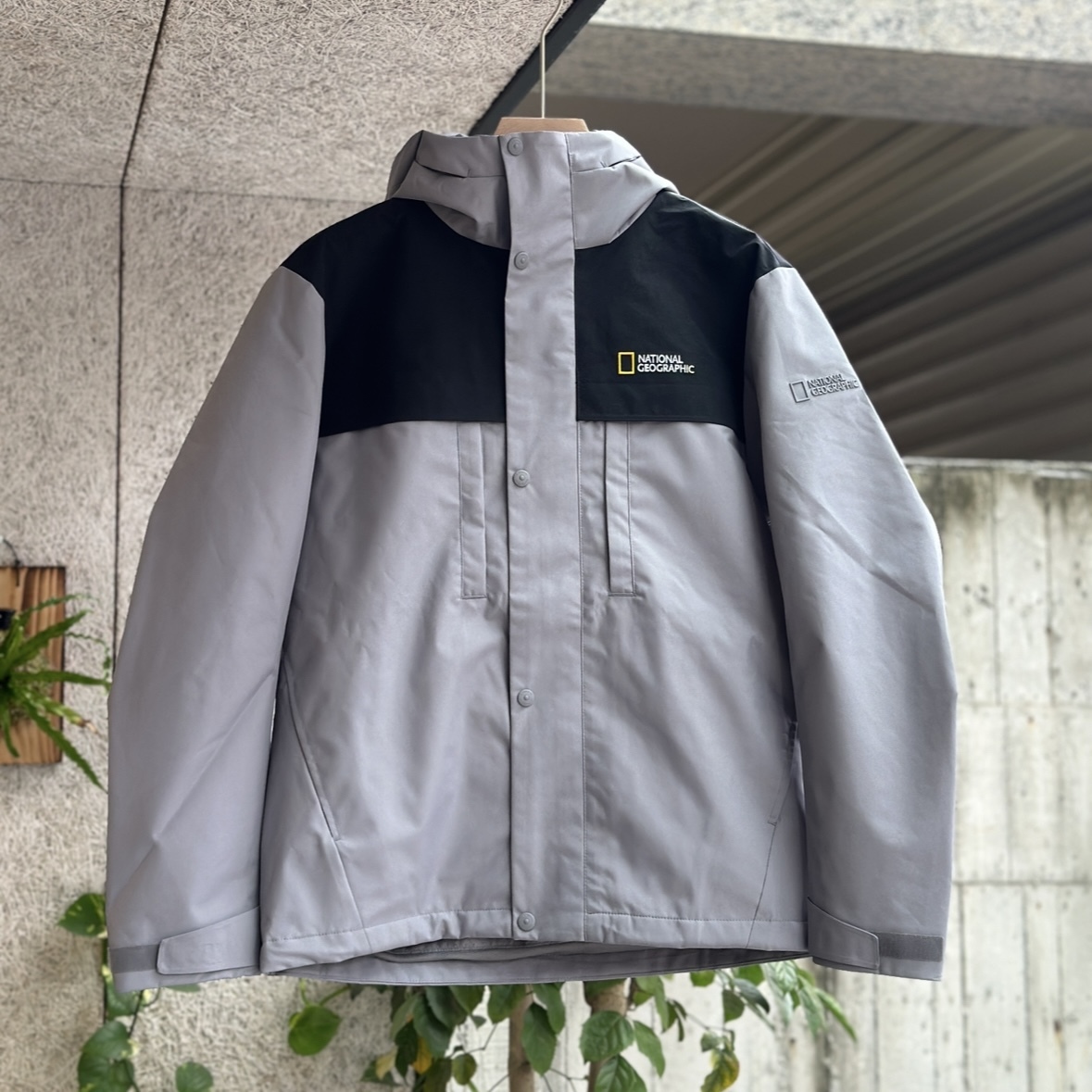 【現貨】NATIONAL GEOGRAPHIC 國家地理 AUGUSTINE雙層 防風外套 男女同款 N251UJP030｜N251UJP930