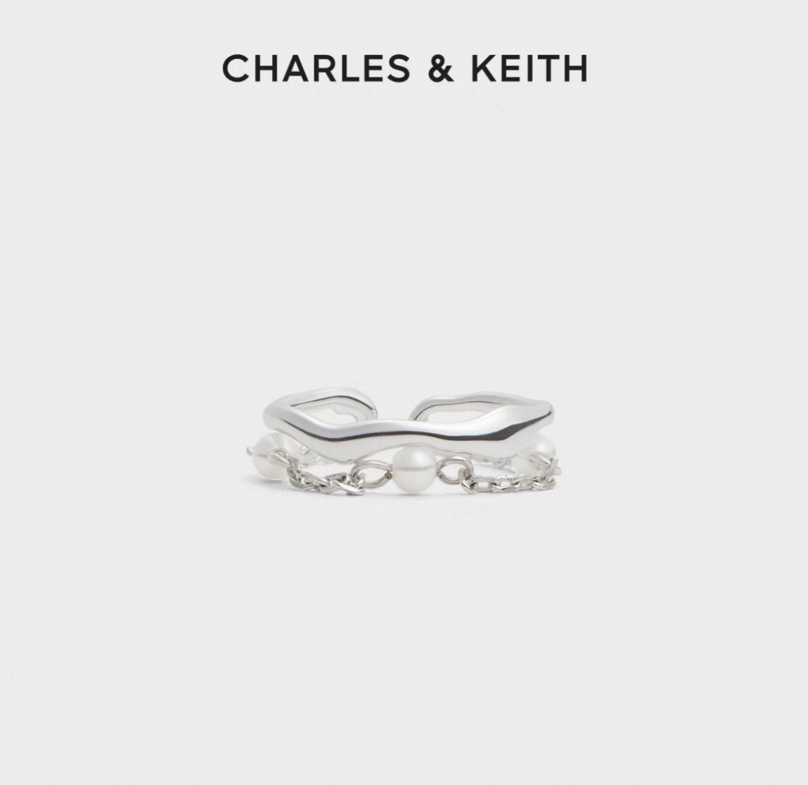 小ck Corrine 珍珠戒指 限量發售 台灣未發售