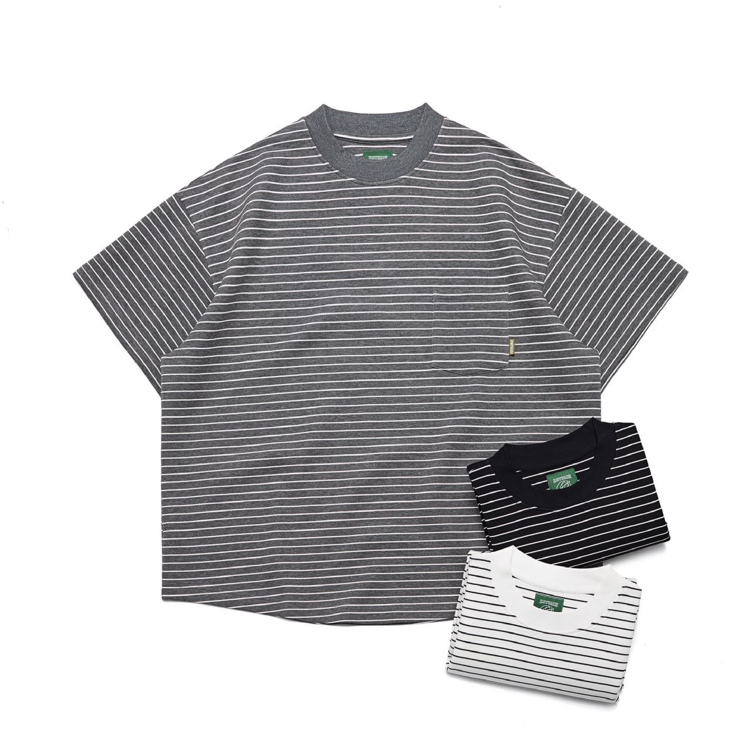 KOTERIE Space Cotton Stripe Tee 太空棉條紋短Tee [T053]