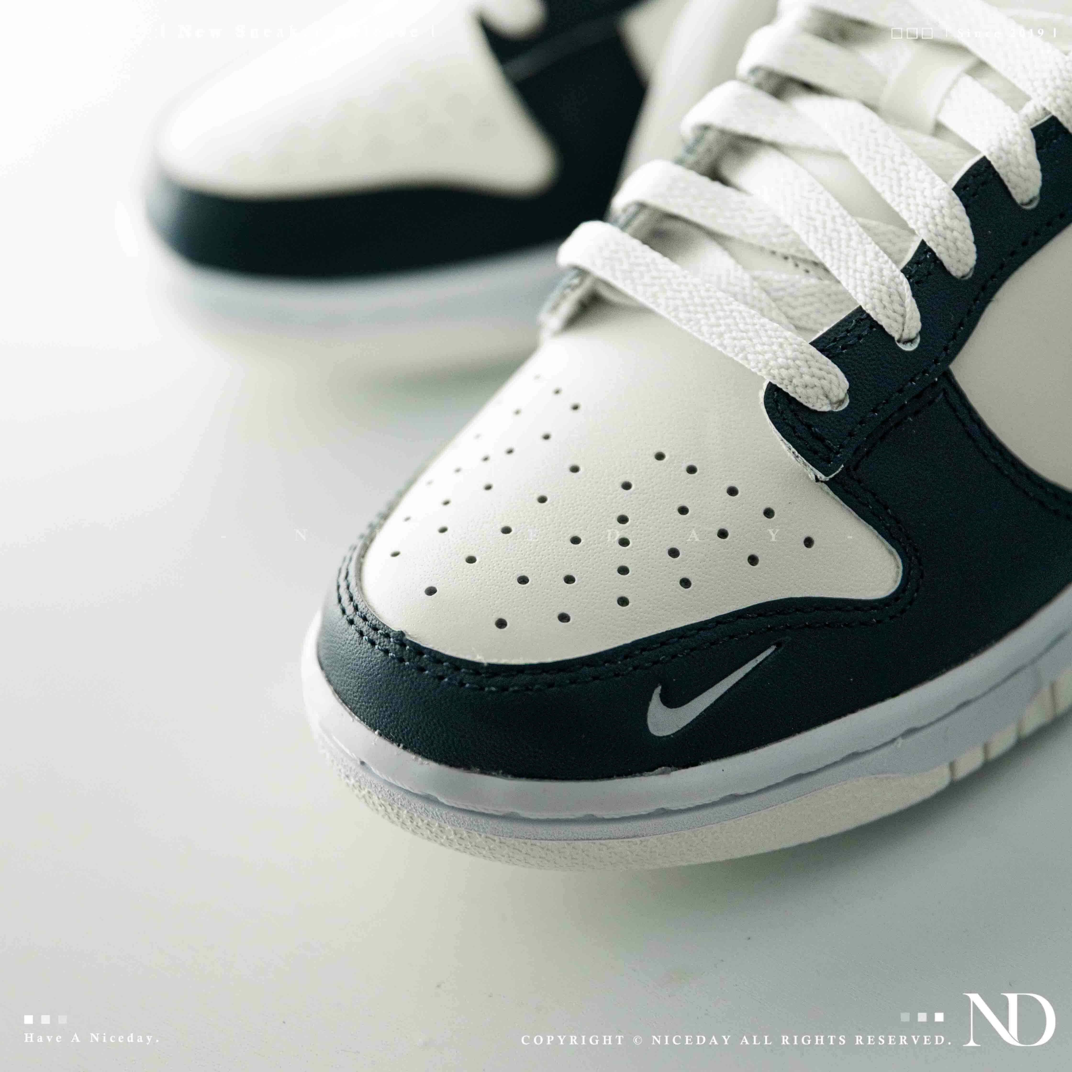 NICEDAY 代購 Nike Dunk Low 海軍藍 藍色 深藍 白 女款 男女尺寸 HV2390-100