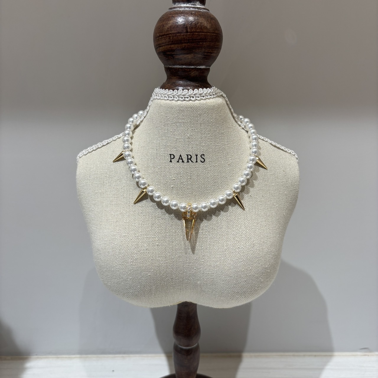 Salon de Peony 珍珠冰柱項鍊