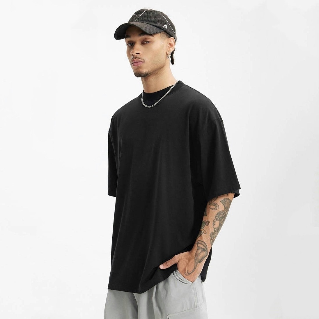 質感匹馬棉輕薄透氣基礎短袖