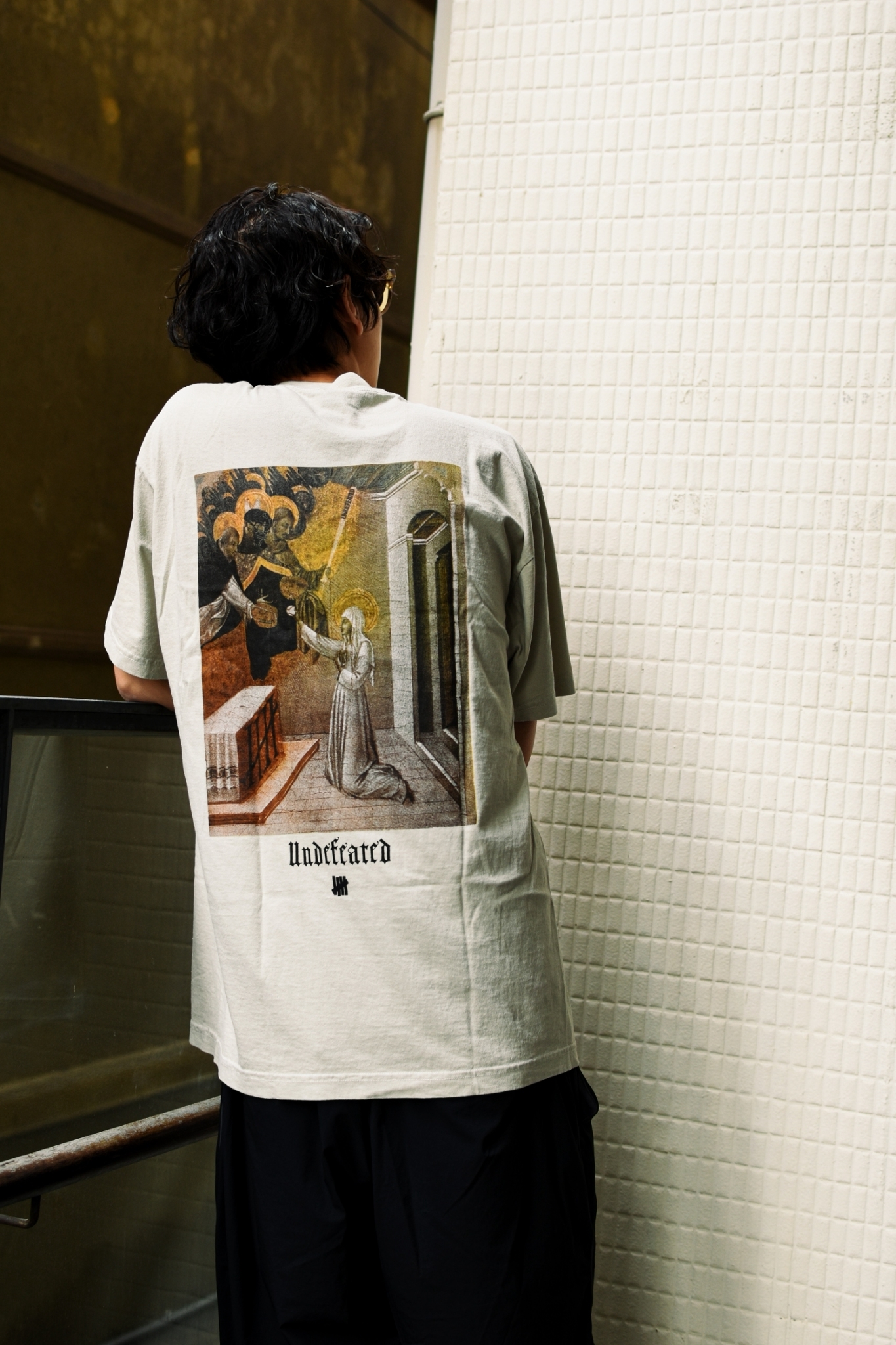 ☆ETW☆【EASY TO WEAR】UNDEFEATED HOLY S/S TEE 神聖 壁畫 中世紀 柵欄 短T