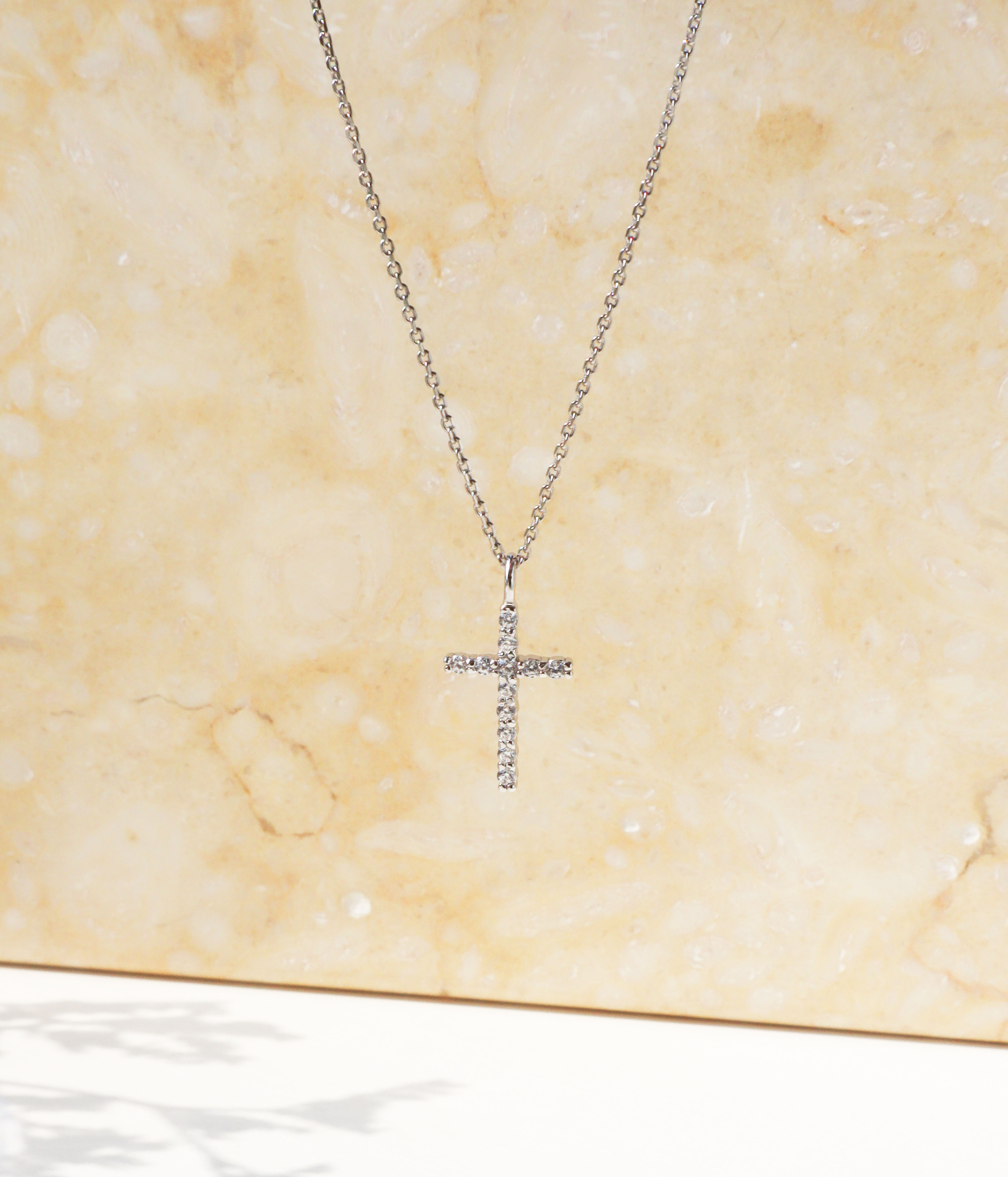 Silver/祈願之光排鑽項鍊