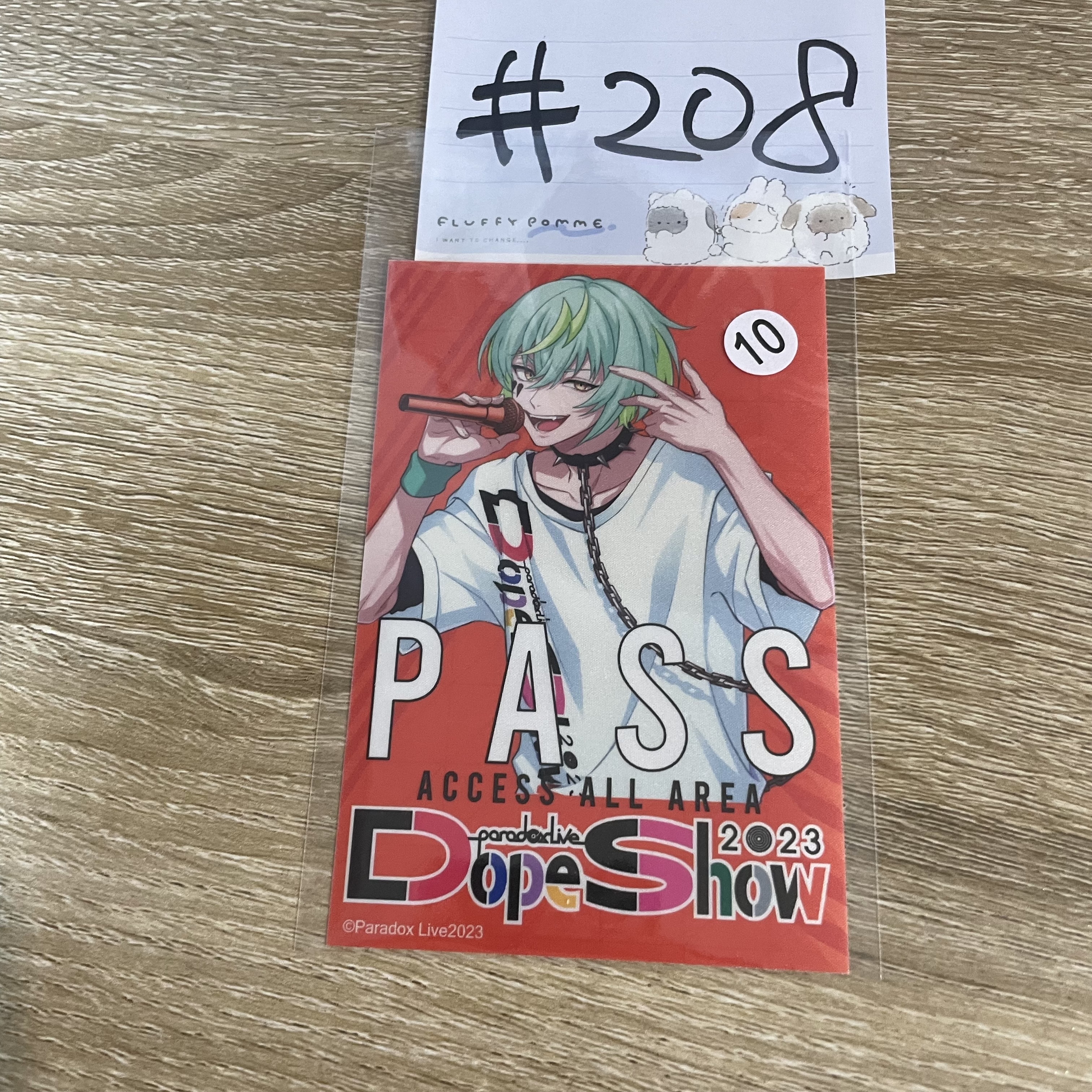 Paradox Live 賢太  紙品#208