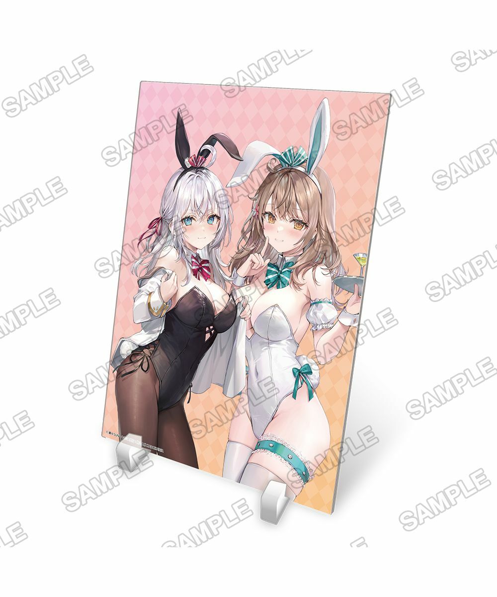 預購-『不時輕聲地以俄語遮羞的鄰座艾莉同學』 A5壓克力板艾莉＆瑪夏【日本進口精品】