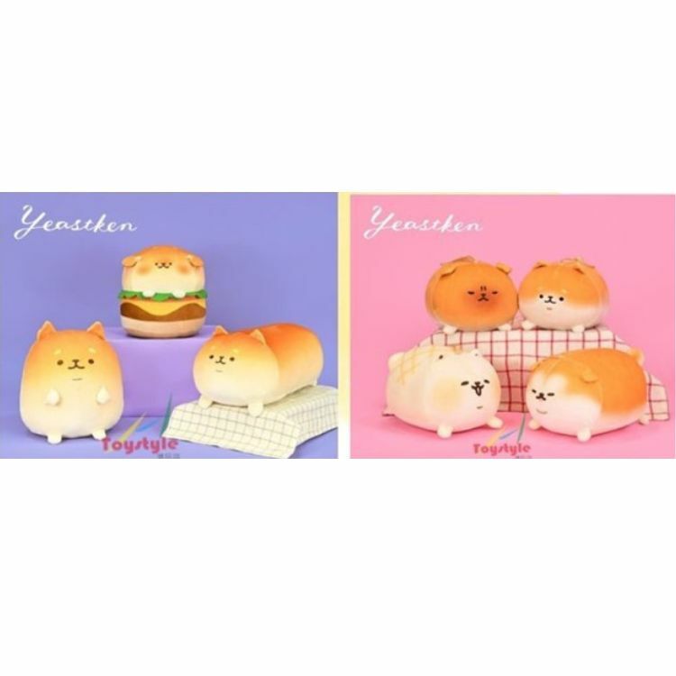 KHTOY - 麵包狗系列 - 趴姿款 坐姿款 娃娃 玩偶 (全7款)