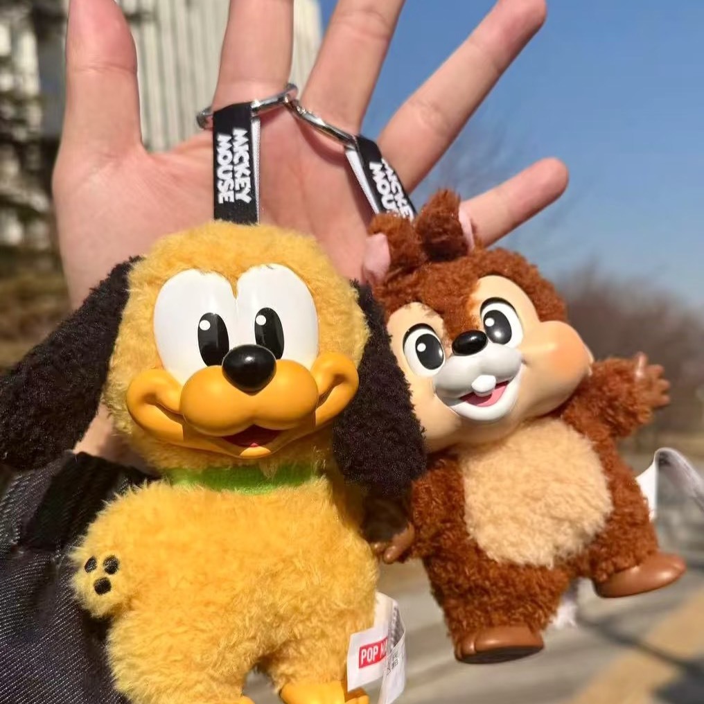 POP MART 泡泡瑪特 米奇家族 搪膠毛絨 迪士尼 米奇 米妮 高飛 布魯托 奇奇蒂蒂 唐老鴨 黛西 隱藏 吊飾 公仔 盲盒