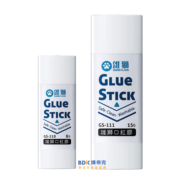 雄獅鉛筆 SIMBALION 雄獅口紅膠 三角 GS 系列