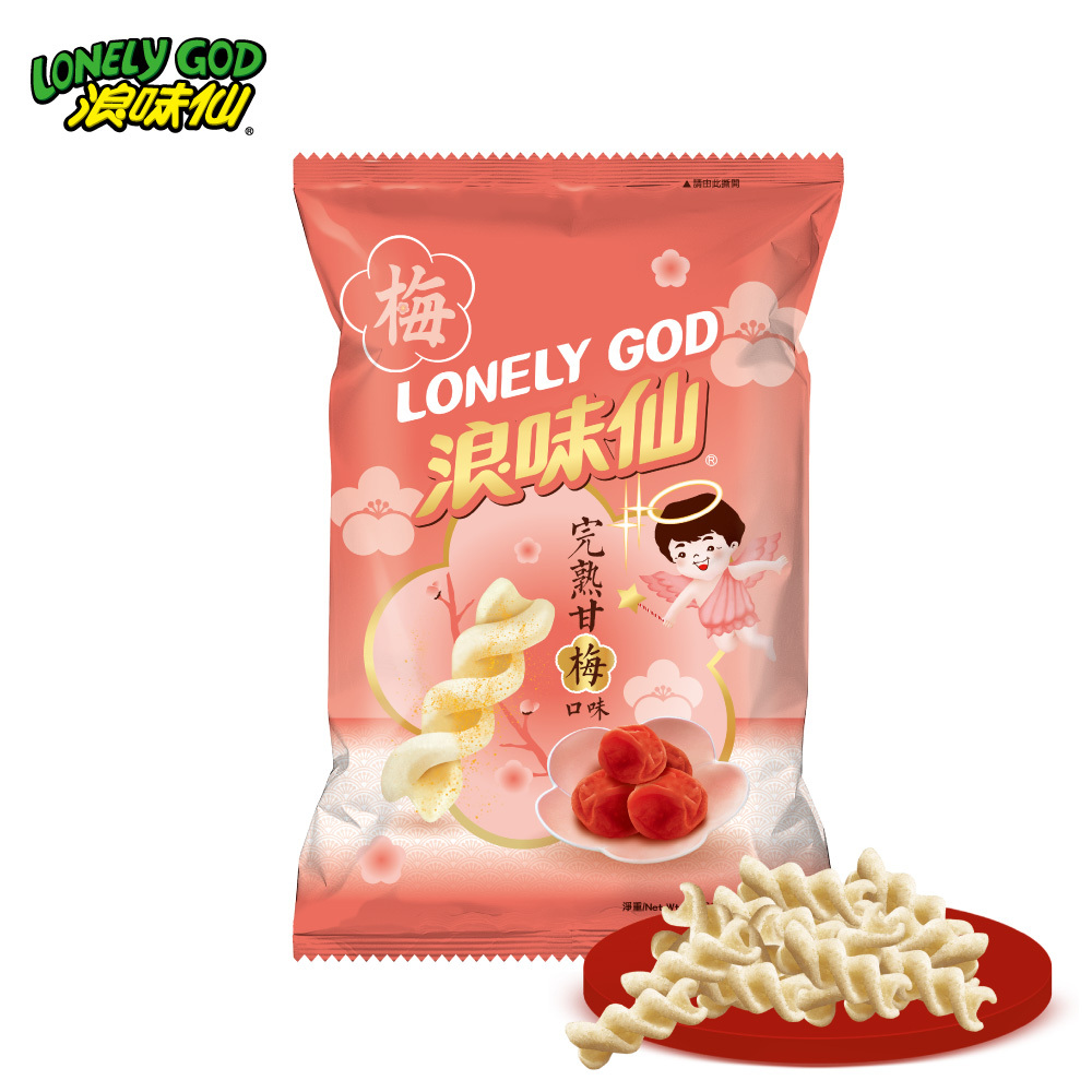 浪味仙-完熟甘梅口味(洋芋捲) (89g/包)