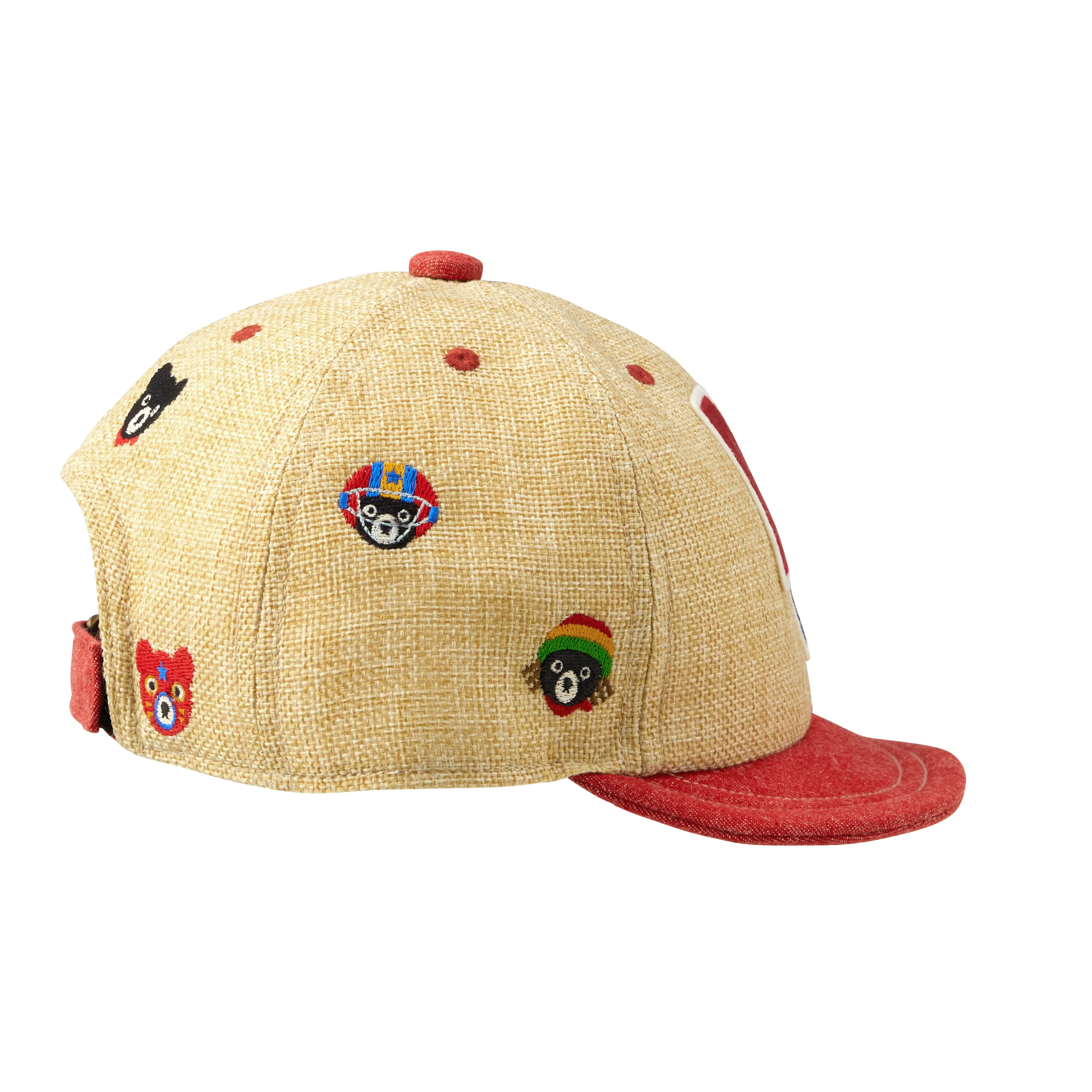 DOUBLE_B 全明星夢想拼接鴨舌帽-紅