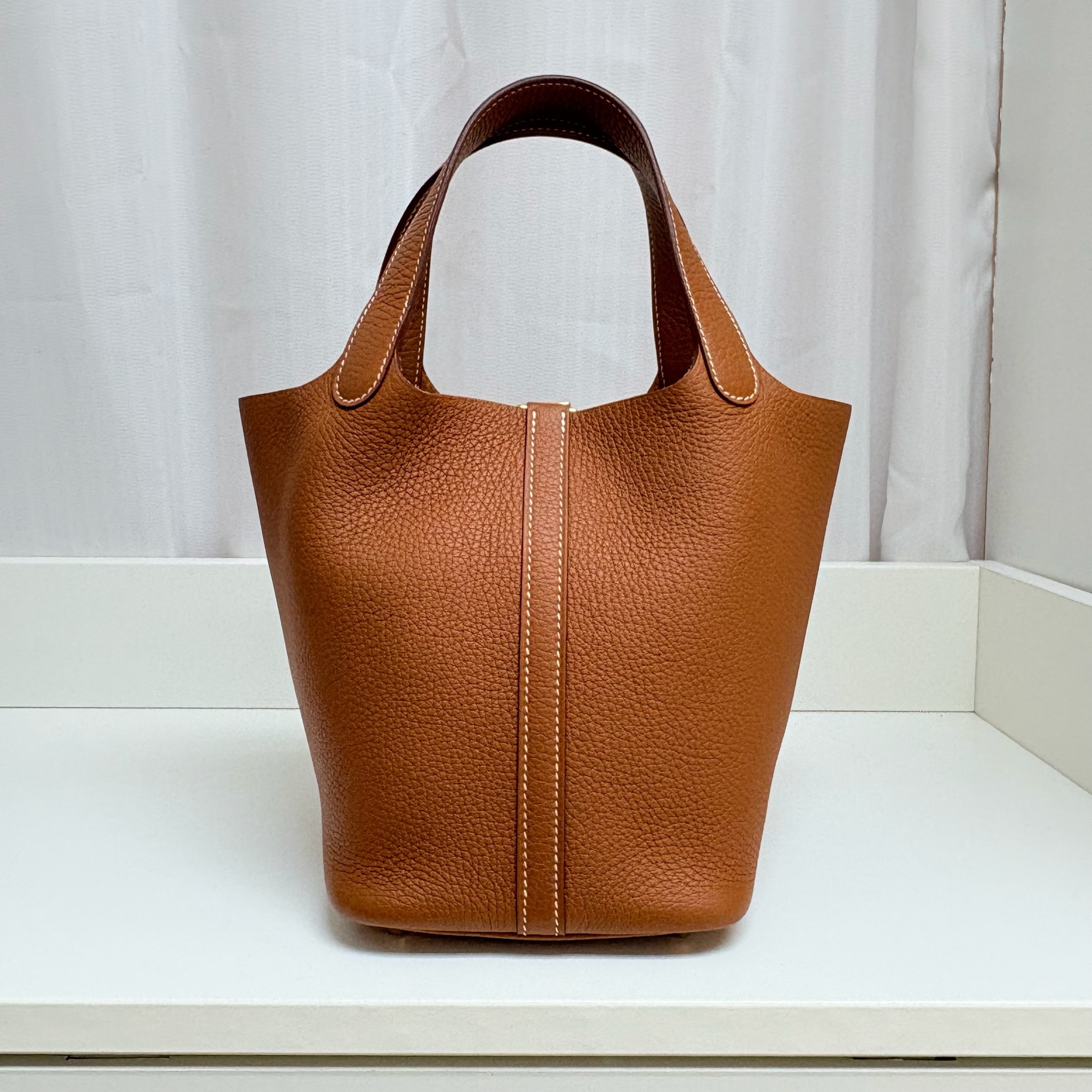 Hermes P18 Bag - Brown / Ghw