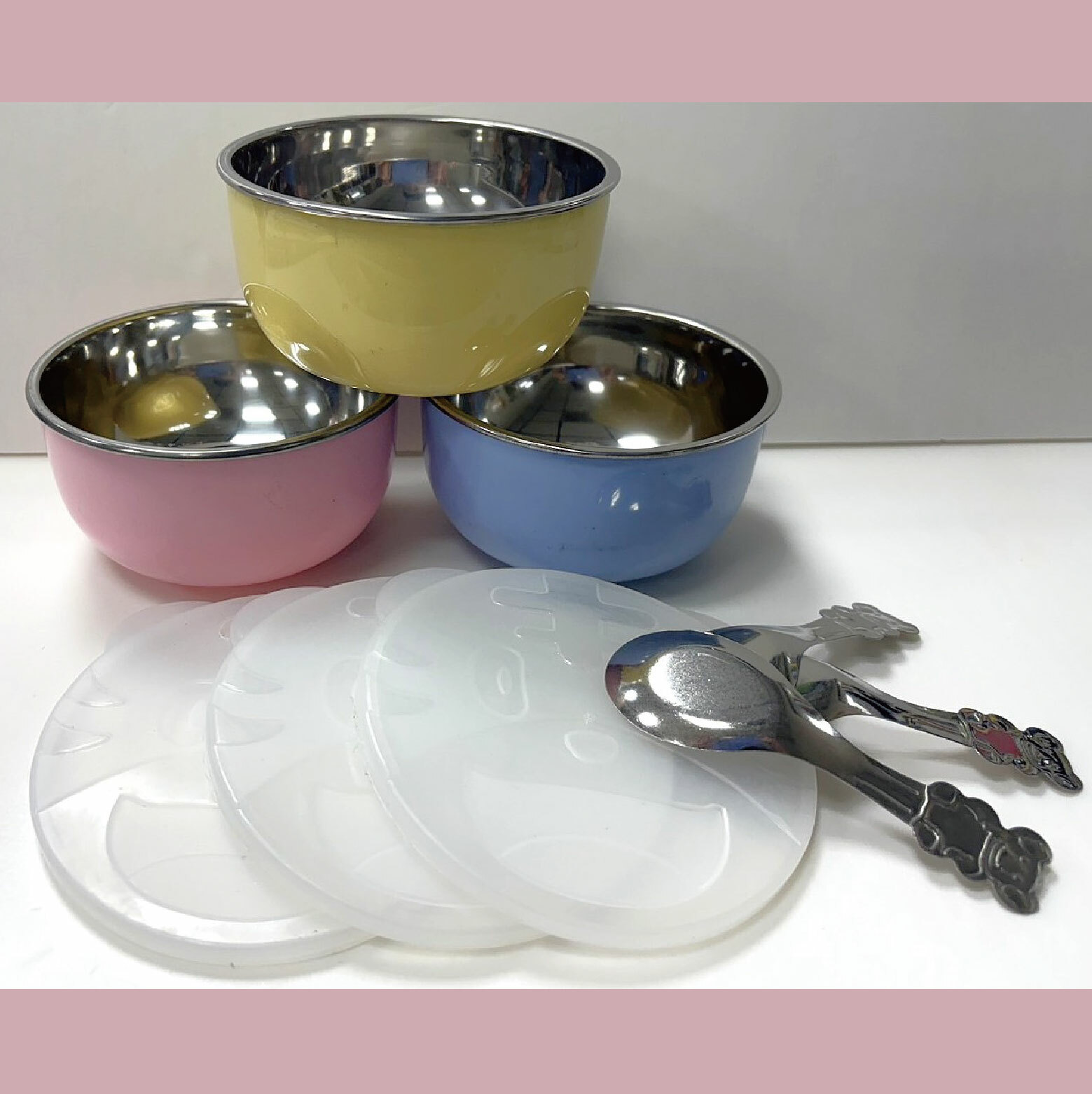 台中院｜兒童隔熱三色碗