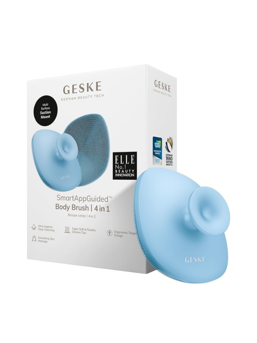 GESKE - 深層清潔沐浴刷 (海藍色)