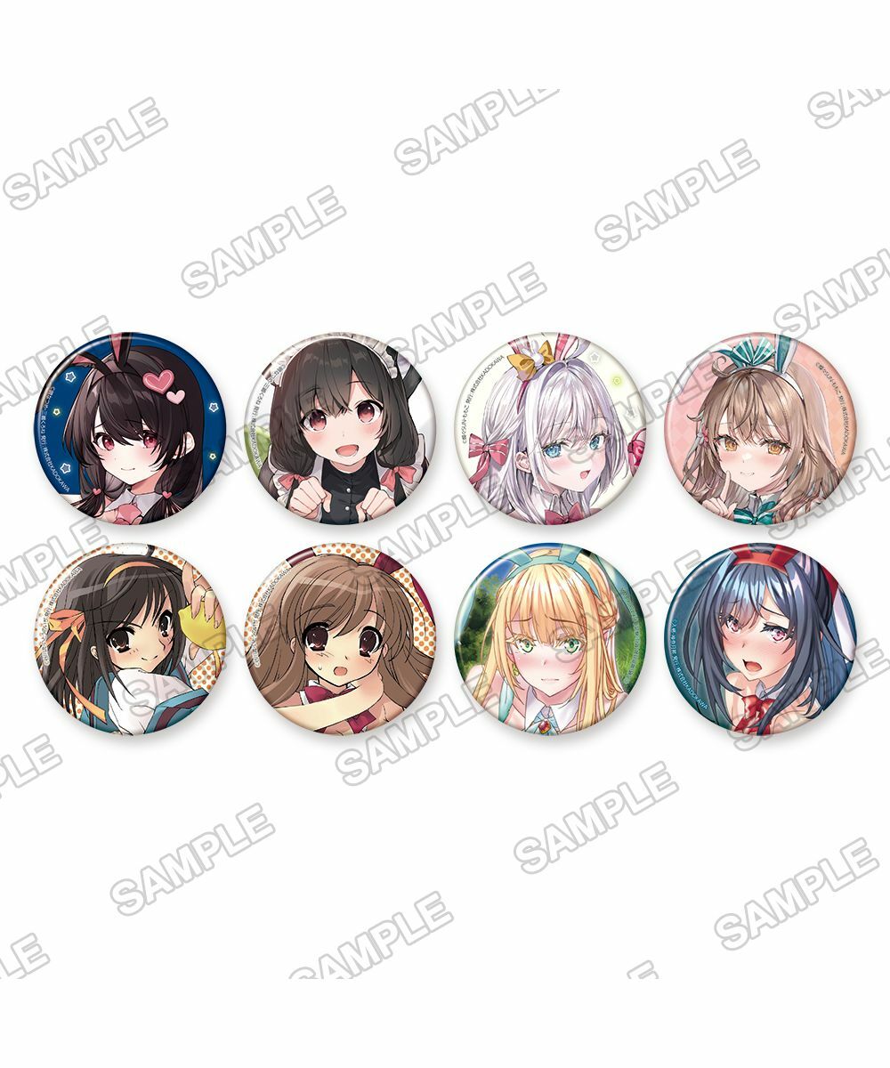 預購-角川Sneaker文庫兔女郎的幻想 集換式徽章 PACK盲盒販售 隨機出貨【日本進口精品】