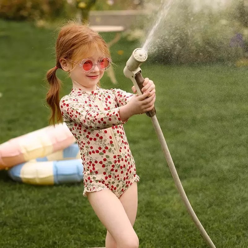 長袖防曬連身泳衣