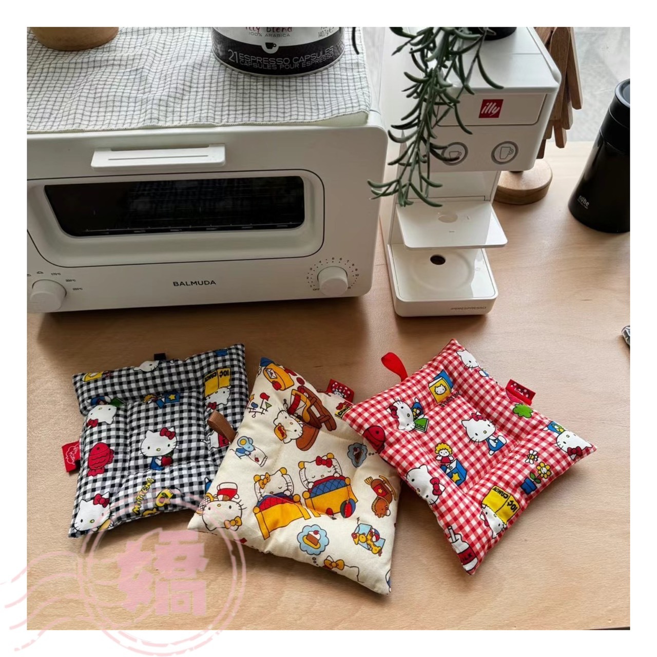 K30059KT滿版杯墊(紅'米'黑)