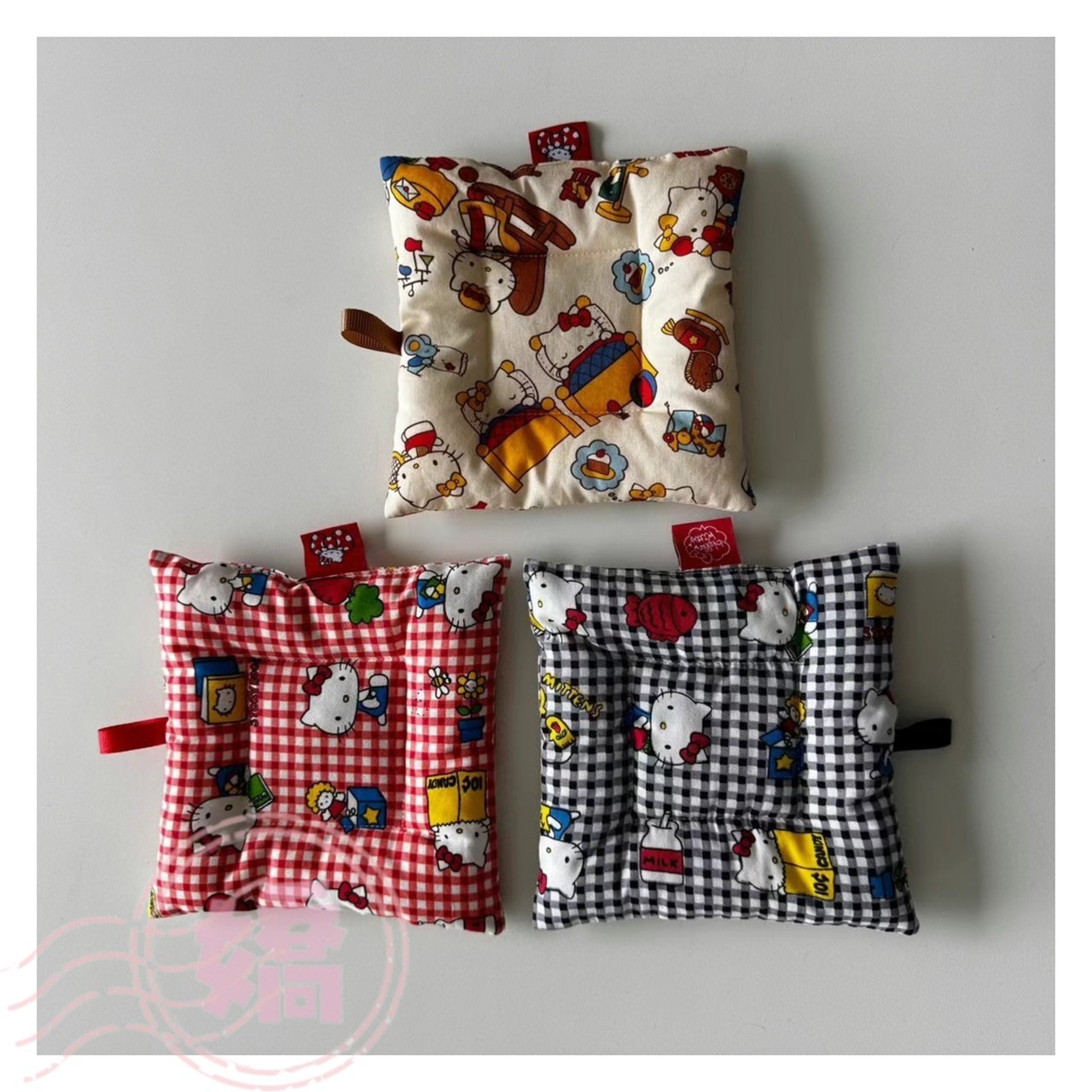 K30059KT滿版杯墊(紅'米'黑)