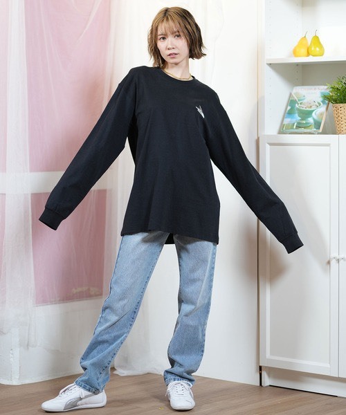 "代購" The North Face 貓咪LOGO 長袖踢