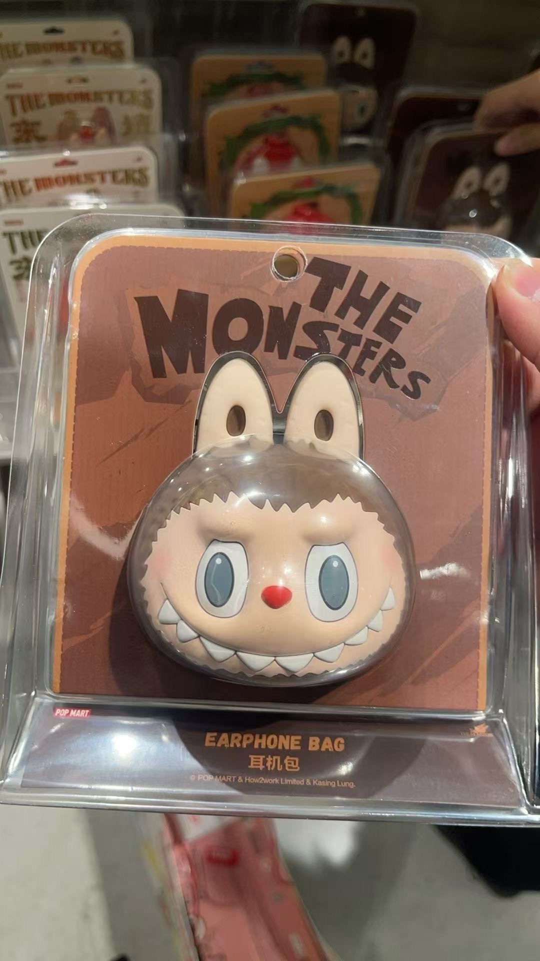 labubu 耳機包