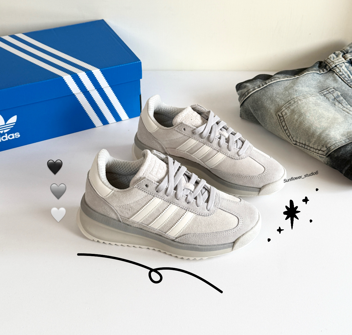 Adidas Originals SL 72 RTN 灰白色 灰色 麂皮 復古 慢跑鞋 老爹鞋 JH5090/預購