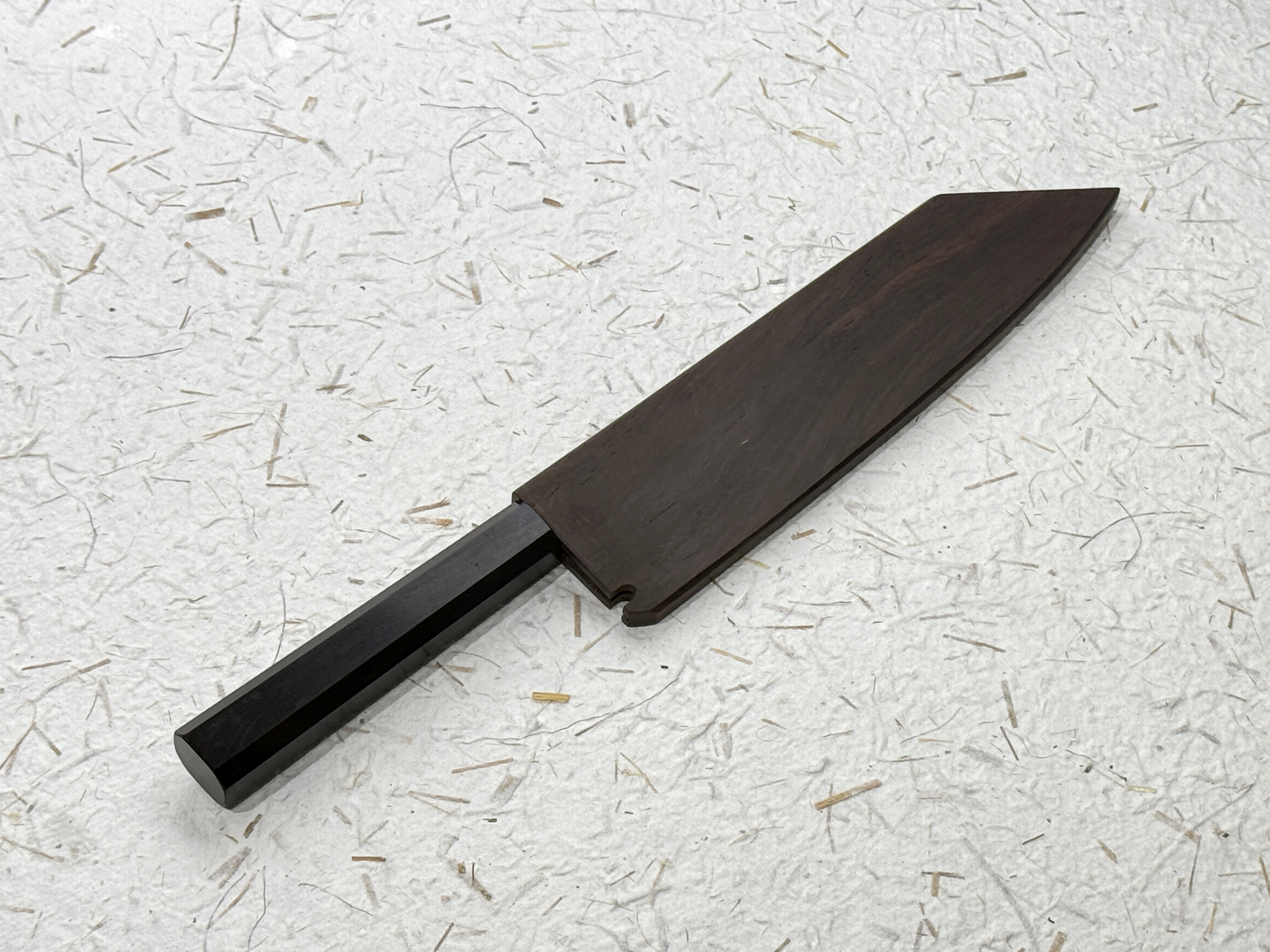 黑紫檀鞘 切付牛刀用