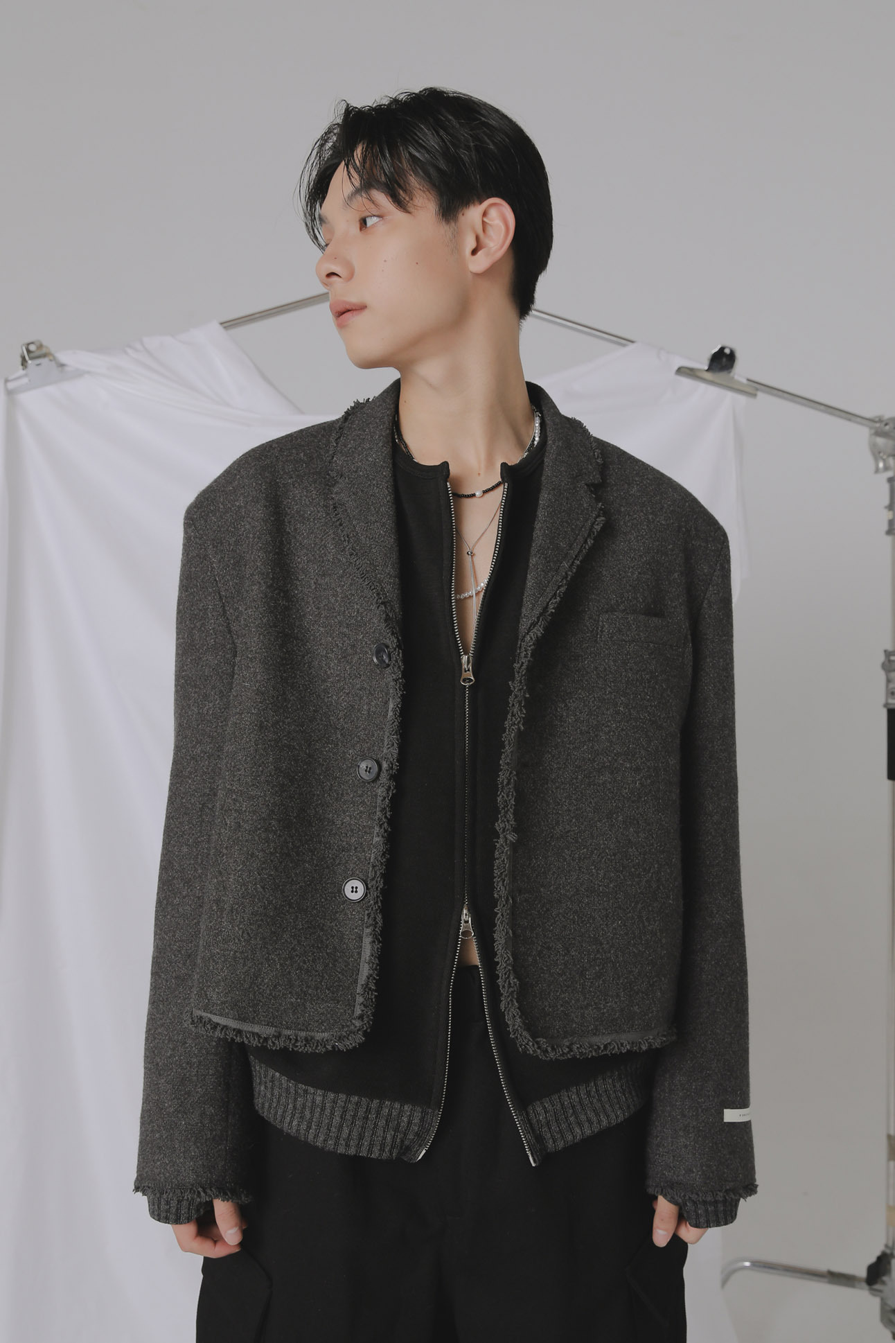 【Discount】Hami Crop Jacket #外套