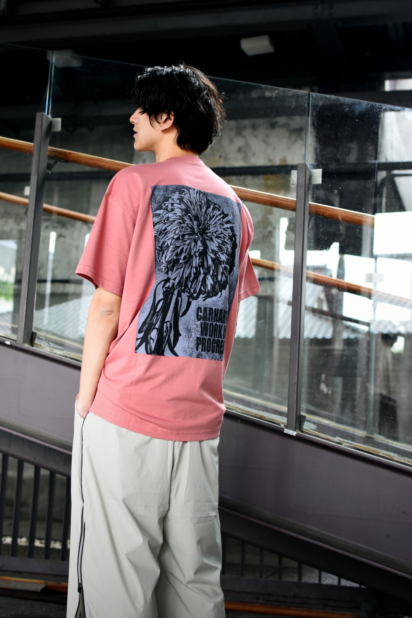 ☆ETW☆【EASY TO WEAR】CARHARTT WIP S/S Chrysanthemum T-Shirt 歐版 菊花 卡哈 短t