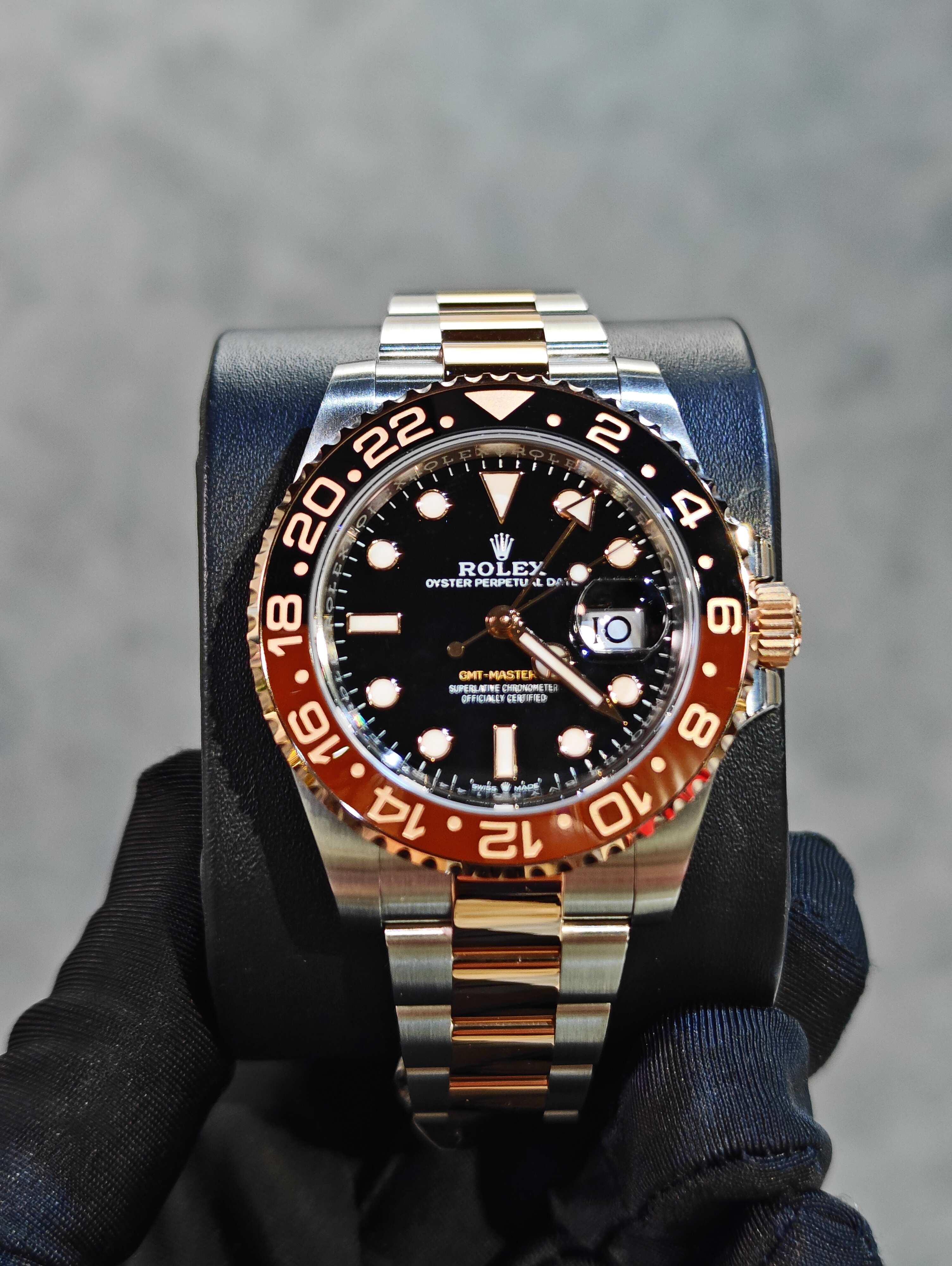 【ビンテージ】swatch クロノモデル 126711 | ROLEX OYSTER PERPETUAL GMT-MASTER ROSE GOLD