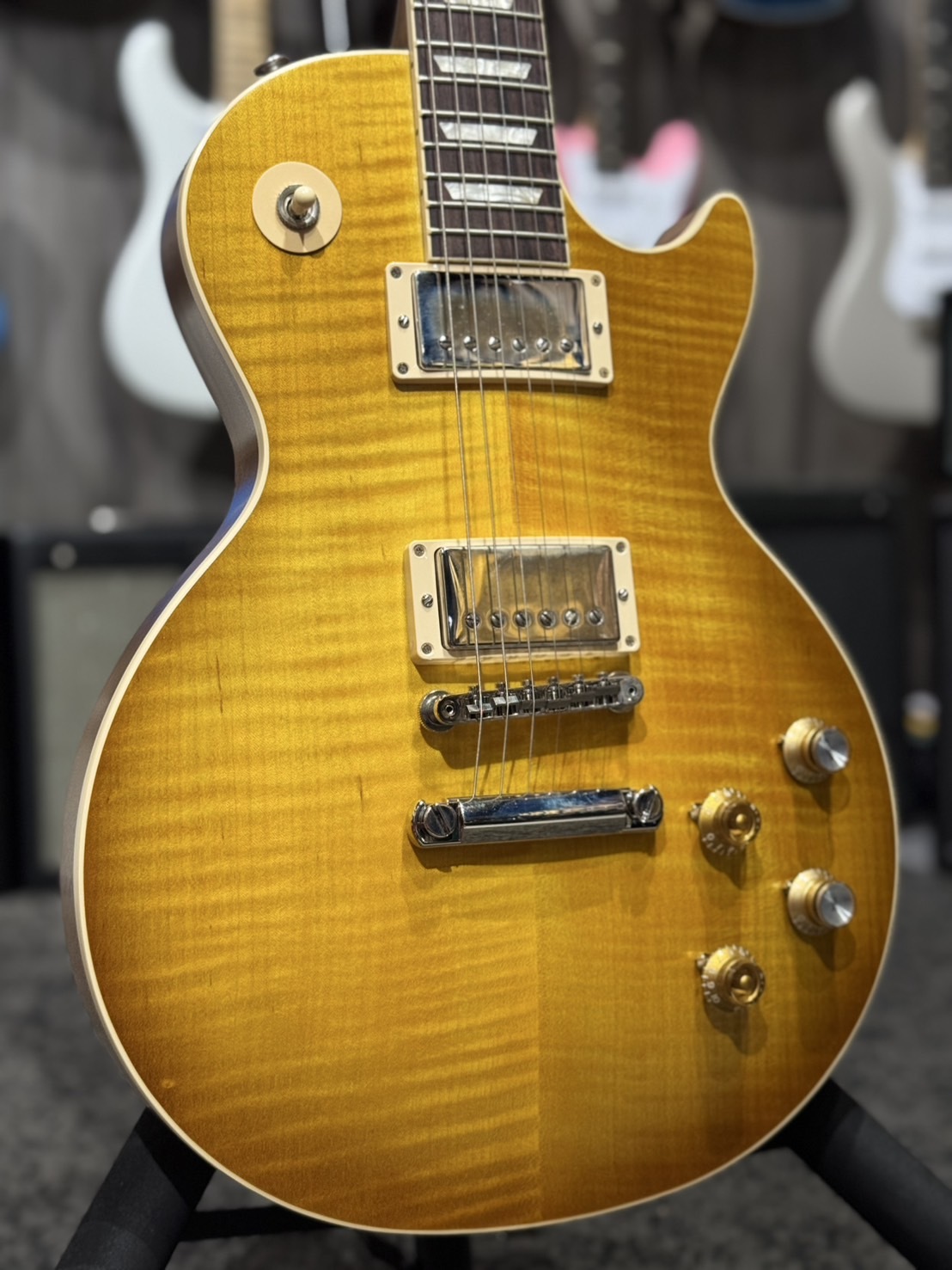 Gibson Kirk Hammett "Greeny" Les Paul Standard-Greeny Burst 電吉他 公司貨【宛伶樂器】