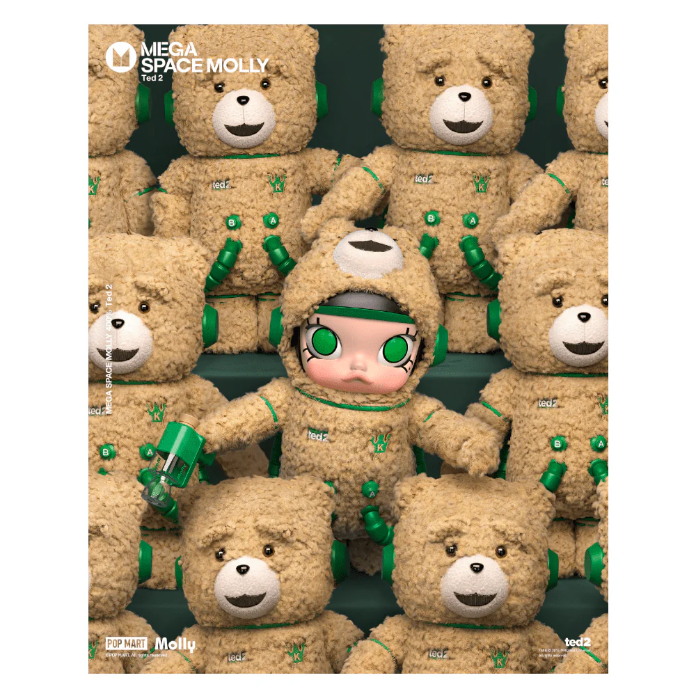 賤熊 TED2 400% MEGA SPACE MOLLY