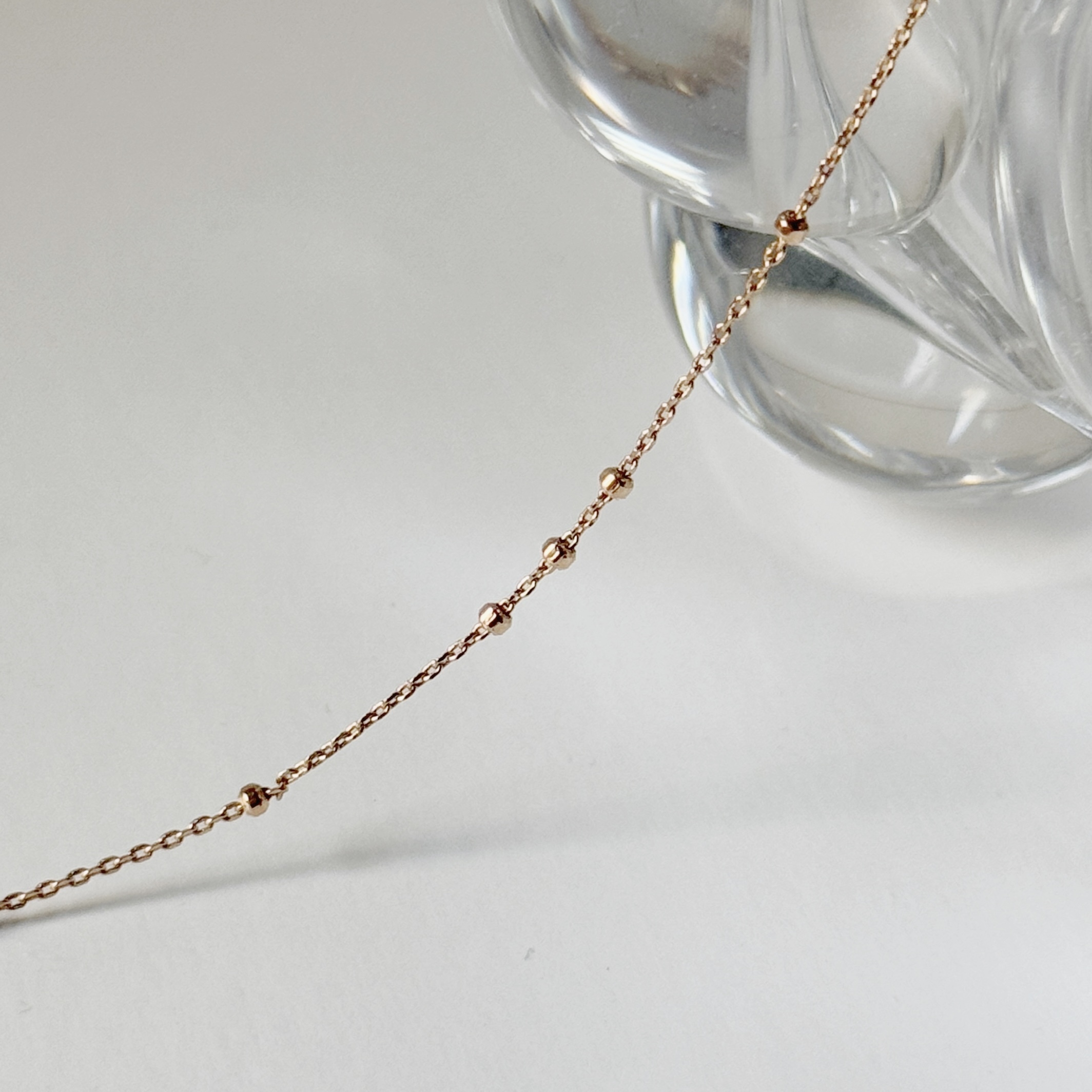 簡約Triplets項鍊-玫瑰金