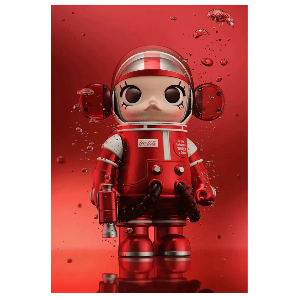 可口可樂 COCA COLA 2.0 400% MEGA SPACE MOLLY