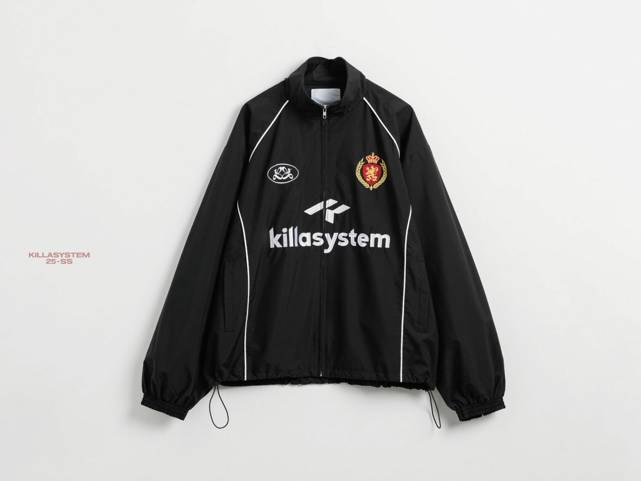 KILLASYSTEM 25S/S ICON TRACK JACKET 小立領 防風外套