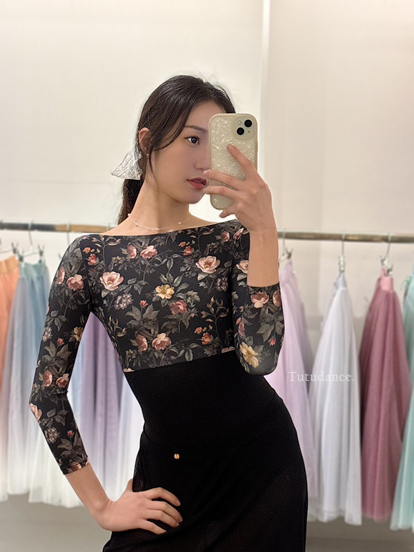 韓國 Byplie【BY-Sleeve02 方背款印花舞衣】