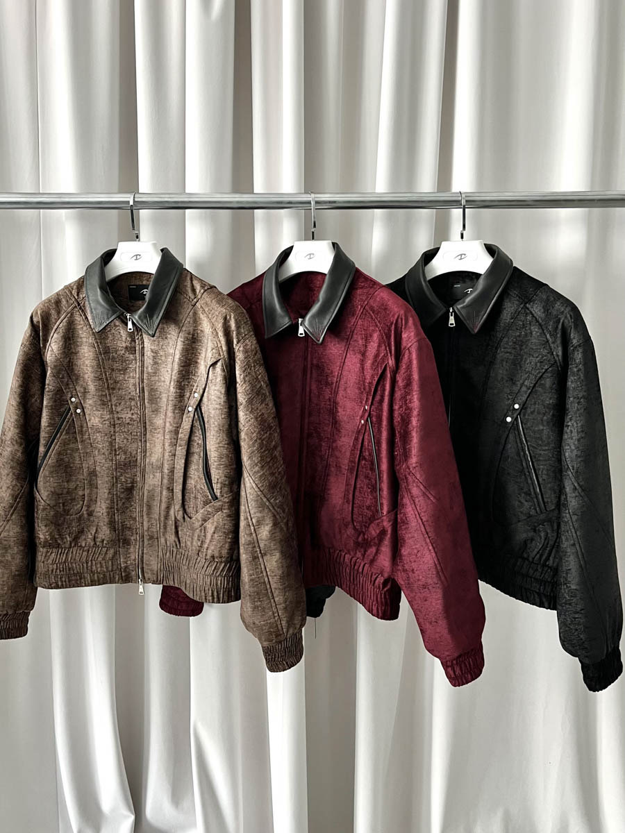 CATSSTAC 緞玉秀影 羊皮 翻領夾克