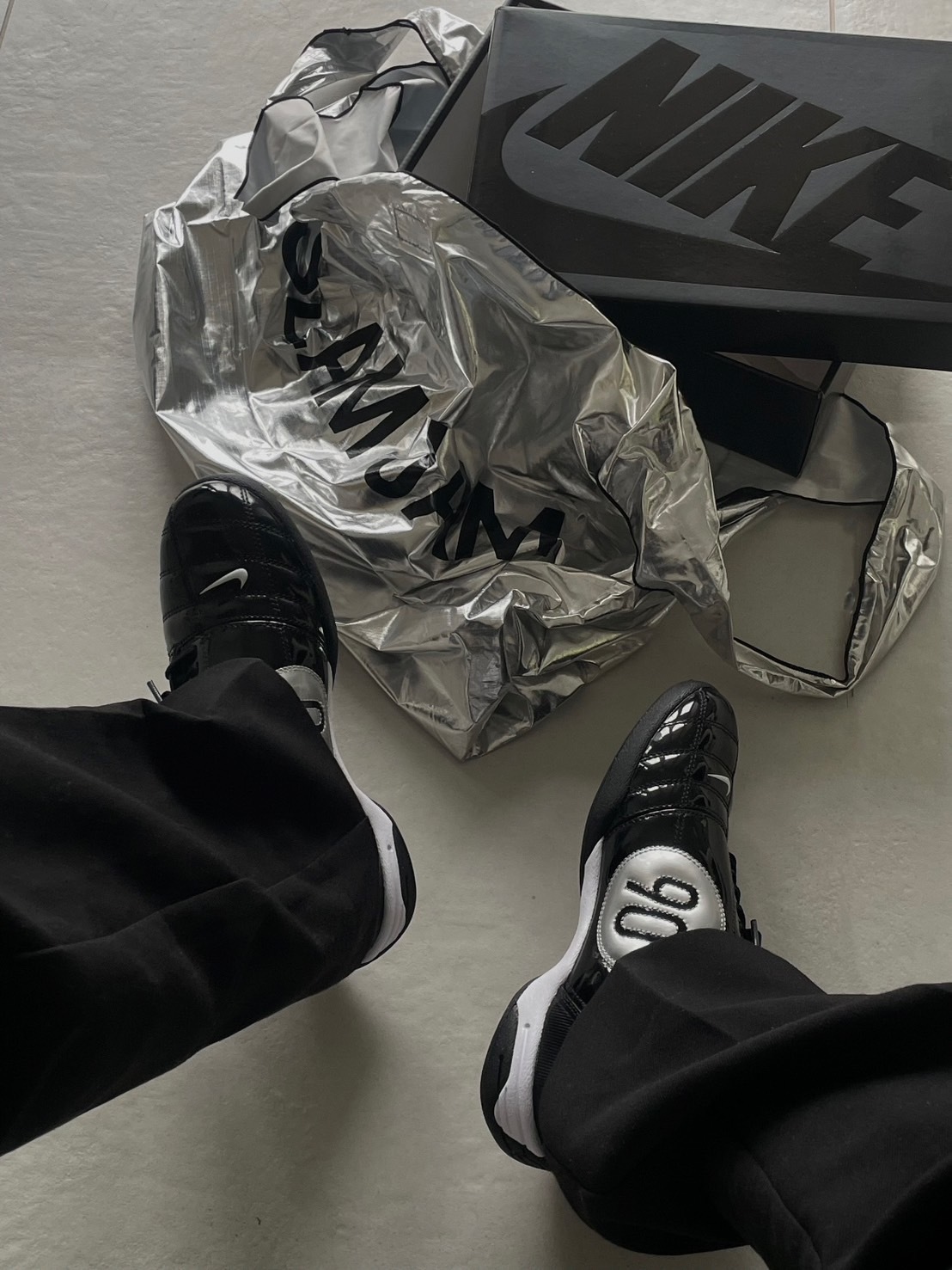 シューズ Nike Total 90 3 SP llic Silver&Black 開放預購>Nike Total 90 III SP Metallic Silver and Black