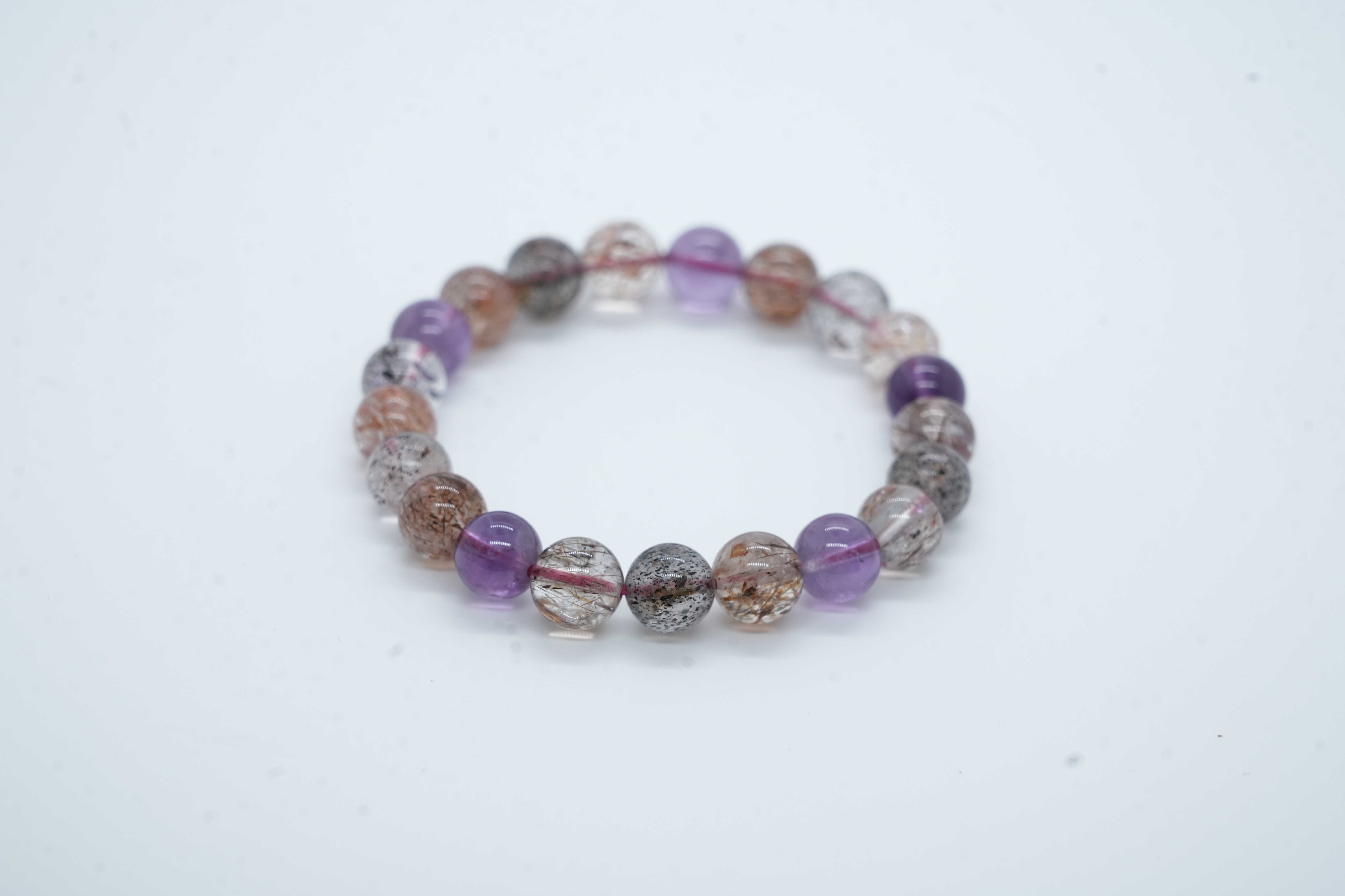 C1 - 超級七水晶手串9mm